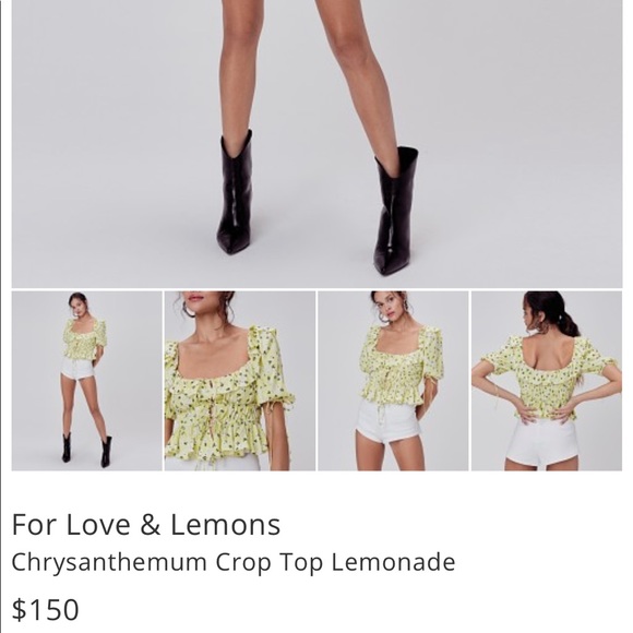 For love and lemons top - Picture 4 of 6